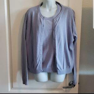 Bedford Fair Two Piece Sweater Set